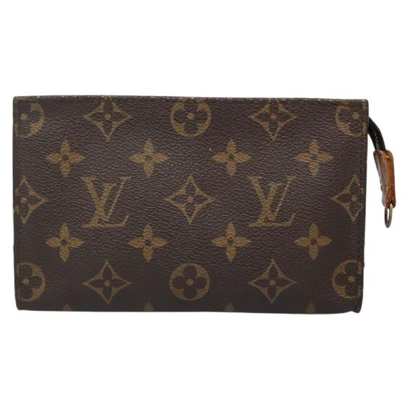 LOUIS VUITTON Monogram Bucket PM Accessory Pouch LV Auth ar13666